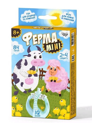 

Настільна розважальна гра "Ферма" міні, рос. G-FM-01