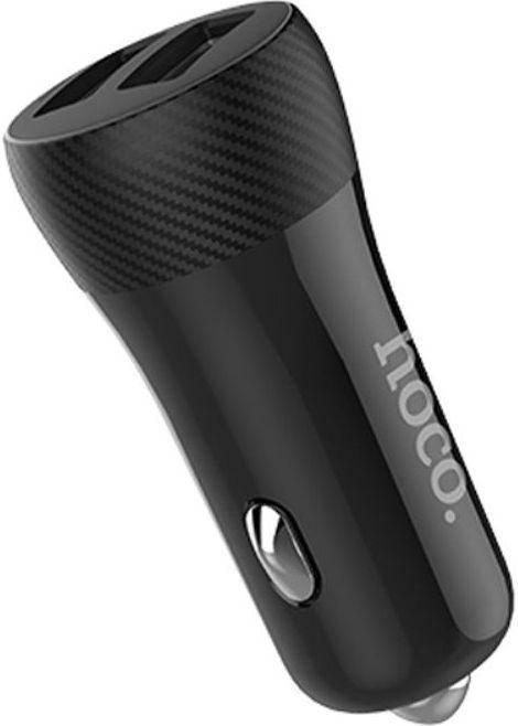 

Автомобильное зарядное устройство Hoco Z21 2USB 3.4A Black, Черный