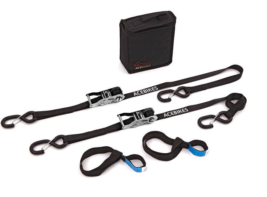 

Стяжные ремни усиленной нагрузки Acebikes Ratchet Kit Heavy Duty 180x25 8065