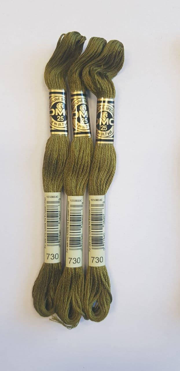 

Мулине ДМС, DMC (номер цвета-730), Разные цвета