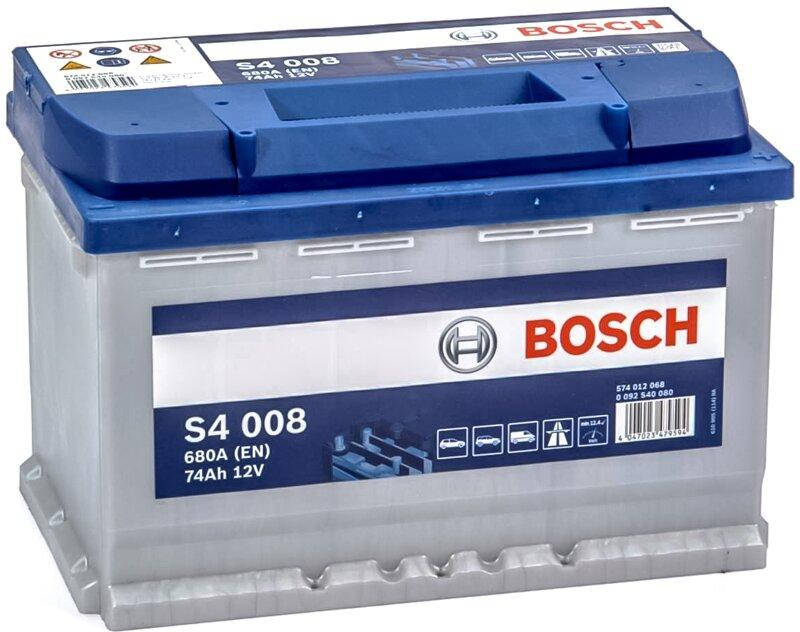 

Аккумулятор автомобильный Bosch 6СТ-74 S4 Silver (S40 080)