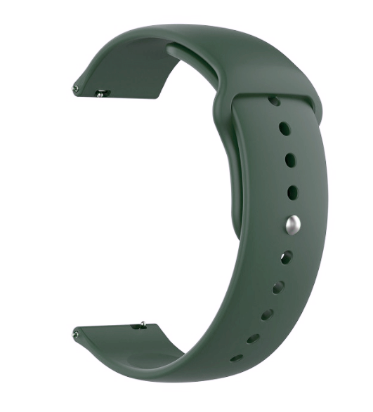 

Ремешок DK Silicone Sport Band 20mm для Смарт-Часов Huawei, Samsung, Xiaomi (011908) (forest green)
