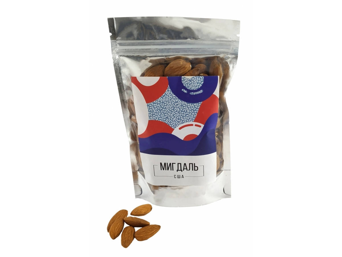 

Миндаль 1кг, Калифорния