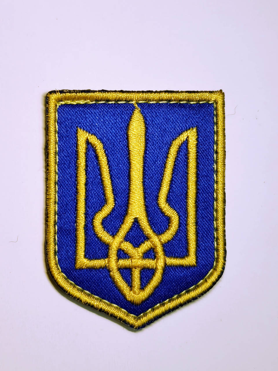

Нашивка / шеврон / патч на липучке вышитый - ГЕРБ УКРАИНЫ (51 х 38 мм)