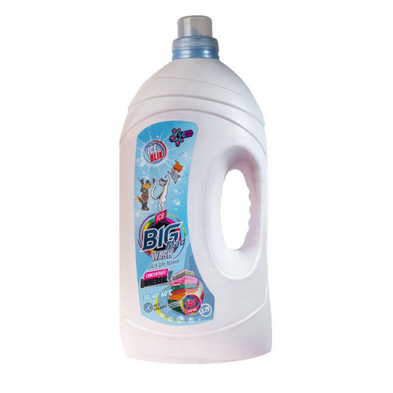 

Рідина для прання Big Wash 5,75л univ/концент