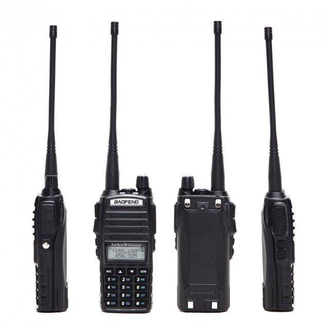 

Радиостанция BAOFENG BF-UV82-5W радиус 10 км., 5 вт. 128 каналов.