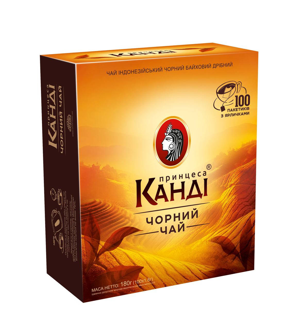 

Чай Принцесса Канди 100 пакетиков картон