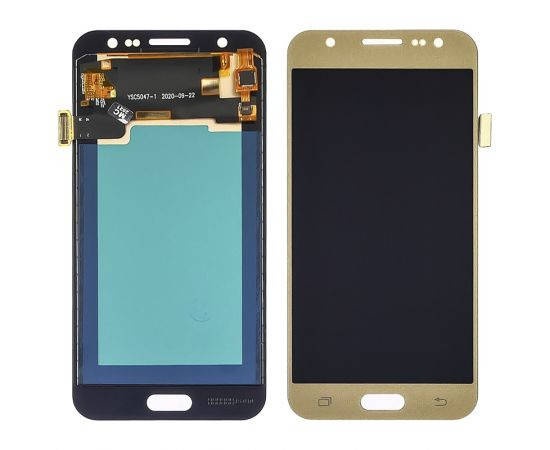 

Дисплей для Samsung J500 Galaxy J5 золотистый (БЕЗ ЛОГОТИПА, TFT экран, тачскрин, стекло в сборе, регулируемая