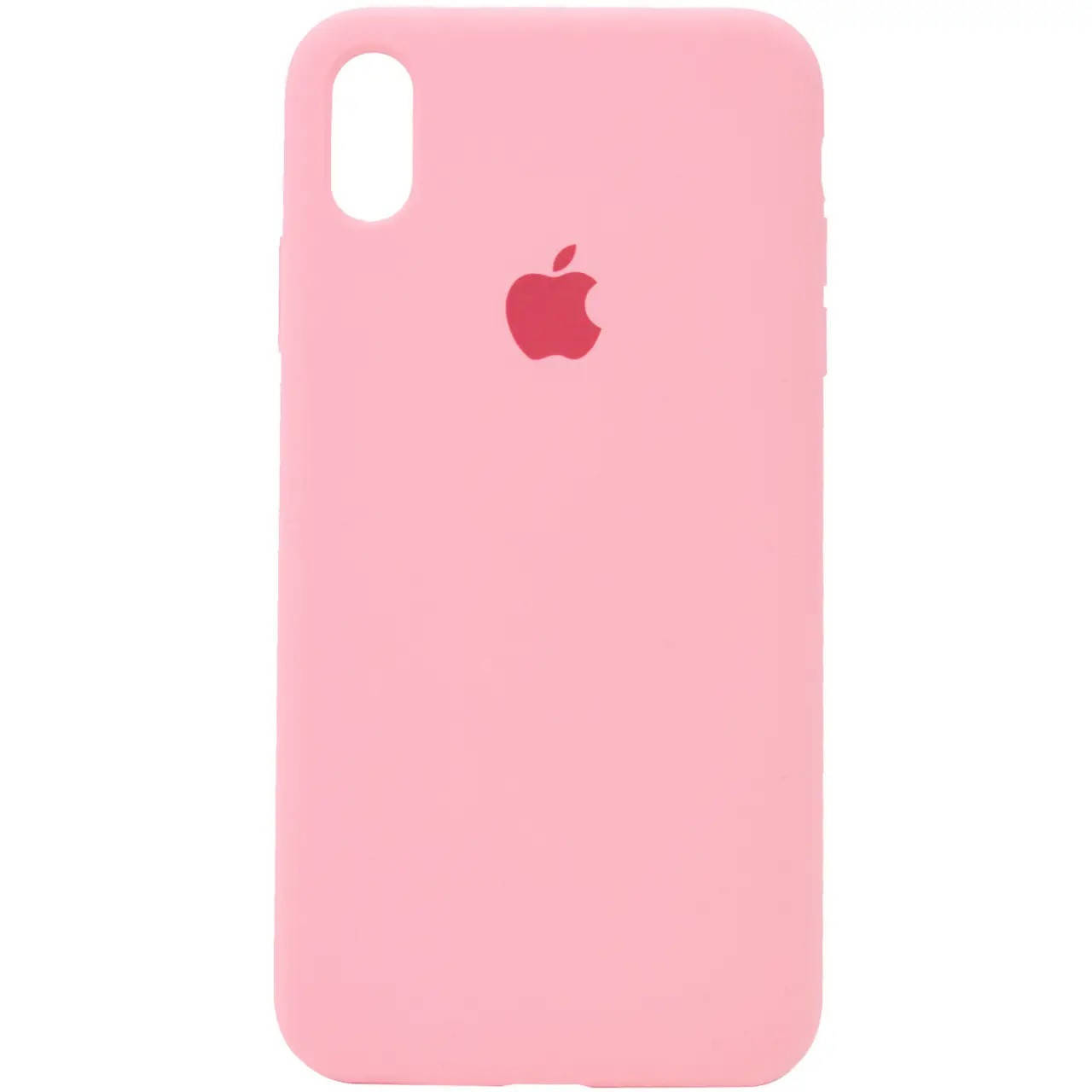 

Силиконовый чехол Silicone case для Iphone X / XS, Розовый