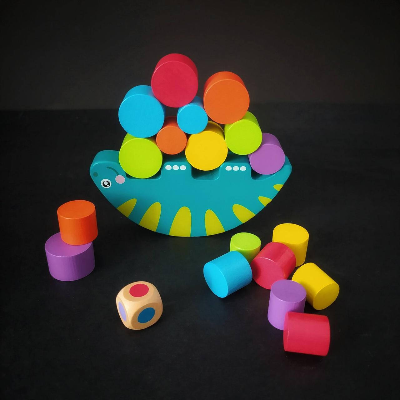 

Деревянная игрушка Баланс MD 1613 Дино яйцо