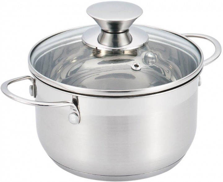 

Кастрюля со стеклянной крышкой Gusto GT-1101-20 20 см 3.6 л
