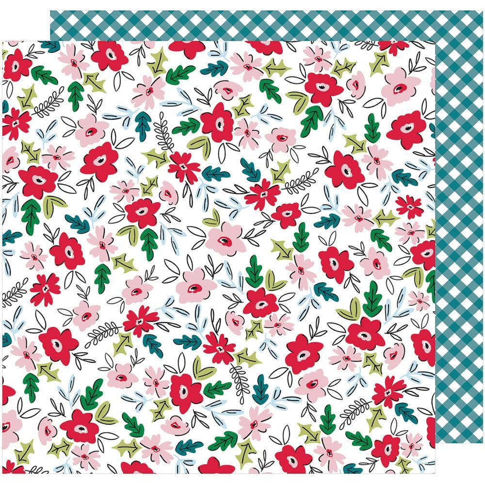 

Папір - American Crafts - Sweater Weather - January Blossoms