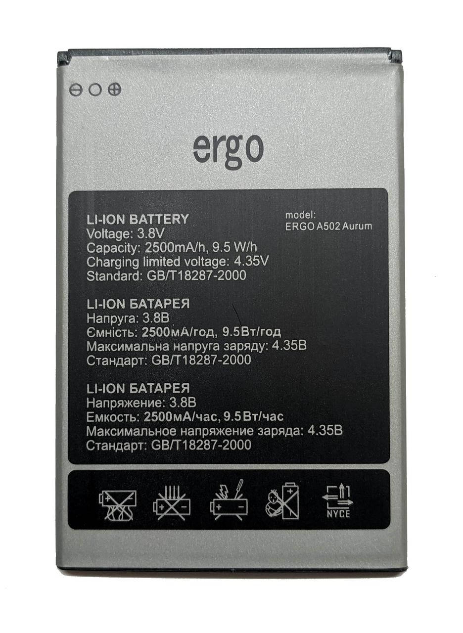 

Ergo A502 Aurum Акумулятор Батарея