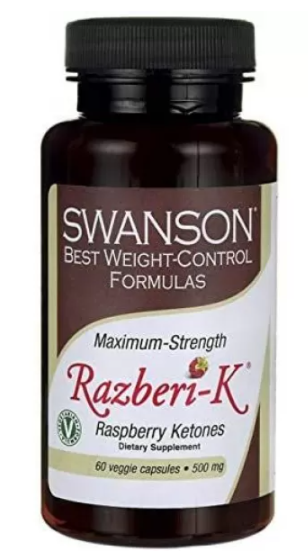 

Малиновые кетоны, Razberi-K, Swanson, 500 мг, 60 вегетарианских капсул (SWV-04078)