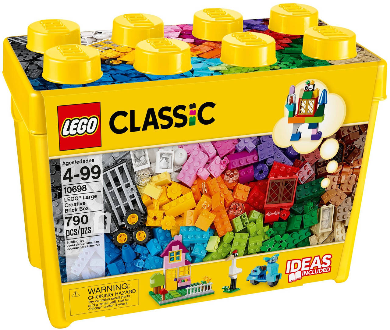 

LEGO ЛЕГО CLASSIC Набор для творчества большого размера 10698 (+подарок), Зелёный