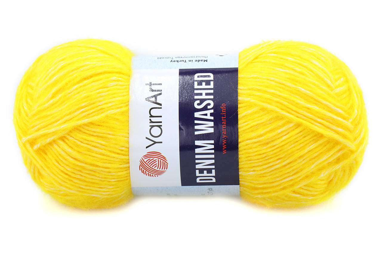 

YarnArt Denim Washed, Желтый №901