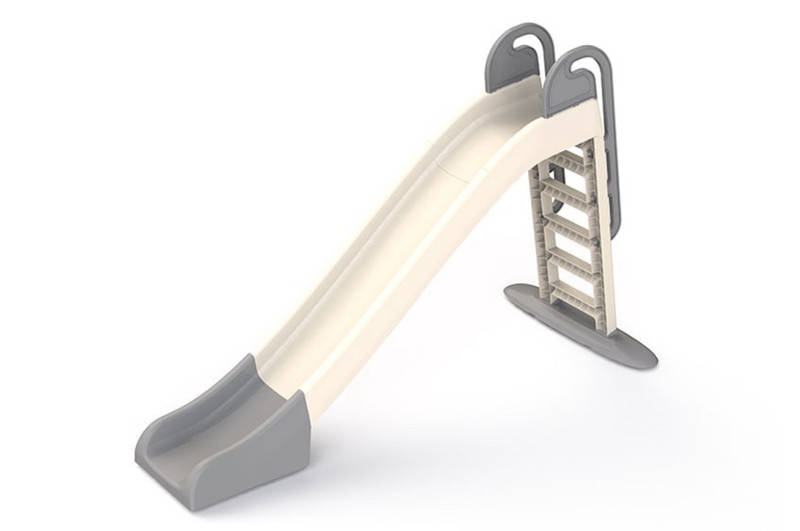 

Гірка велика для катання дітей молочна з сірим 243 см 014550/17 DOLONI