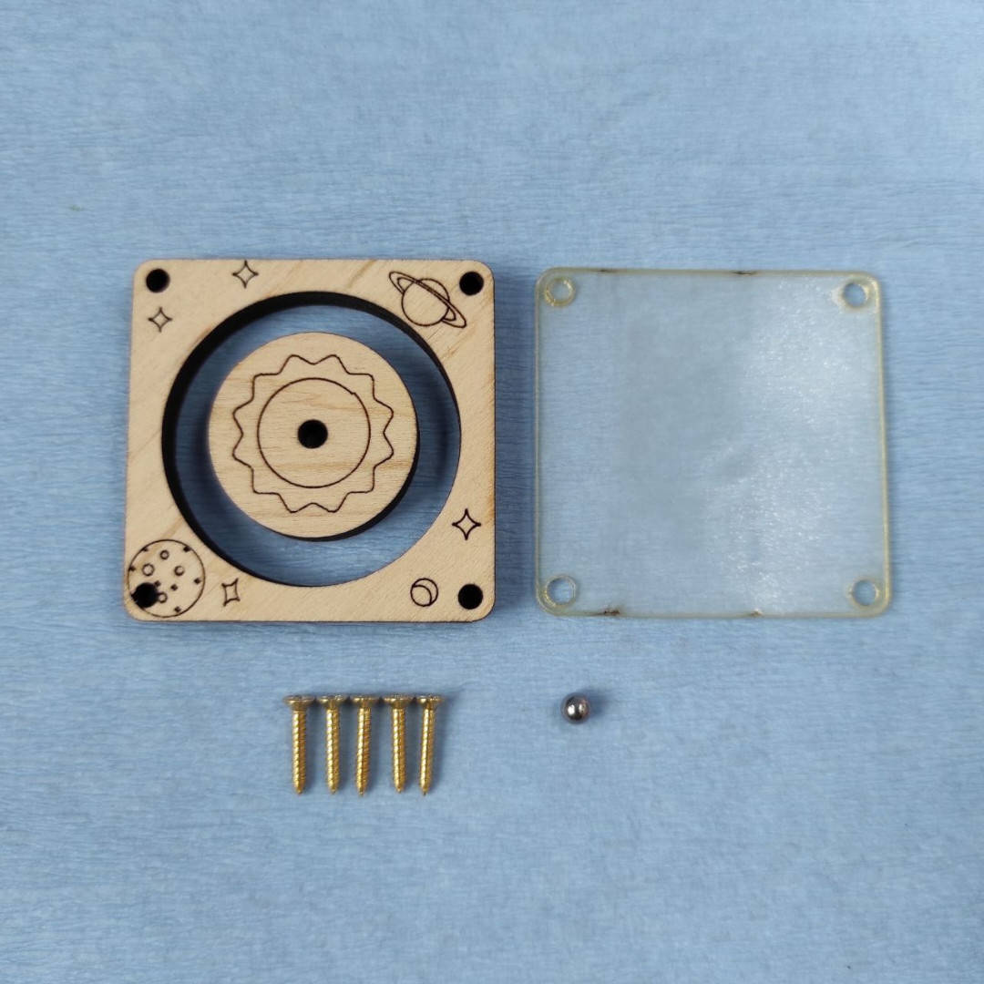 

Заготовка для бизикубика Лабиринт с шариком Космос, 45х45х7 мм, ПОЛНАЯ КОМПЛЕКТАЦИЯ