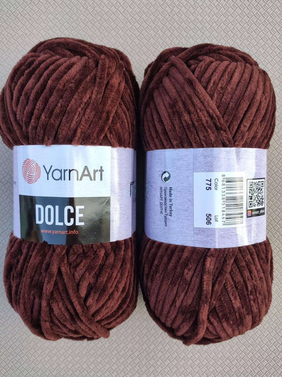 

YarnArt Dolce - 775 коричневый