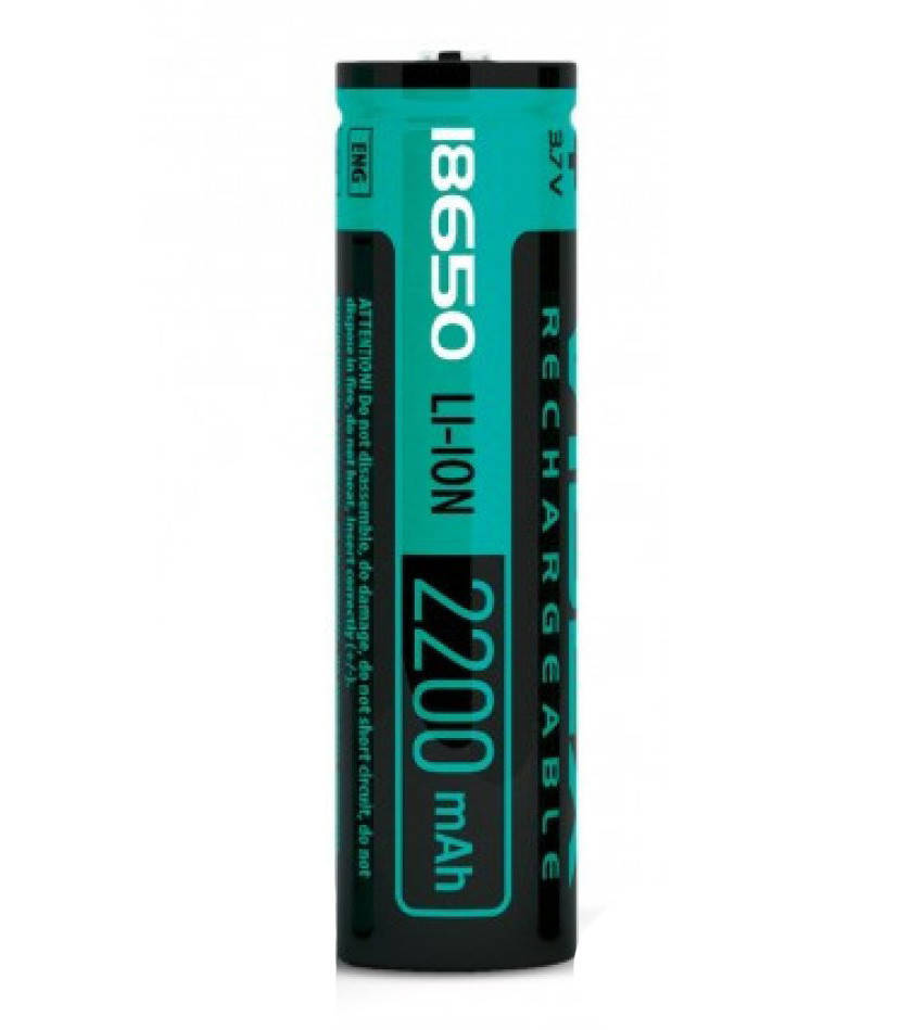 

Аккумулятор Videx Li-Ion 18650 2200mAh (с защитой)