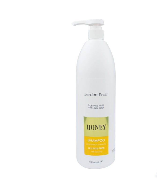 

Безсульфатный шампунь для волос Jerden Proff Honey, медовый с маточным молочком, 1000 мл