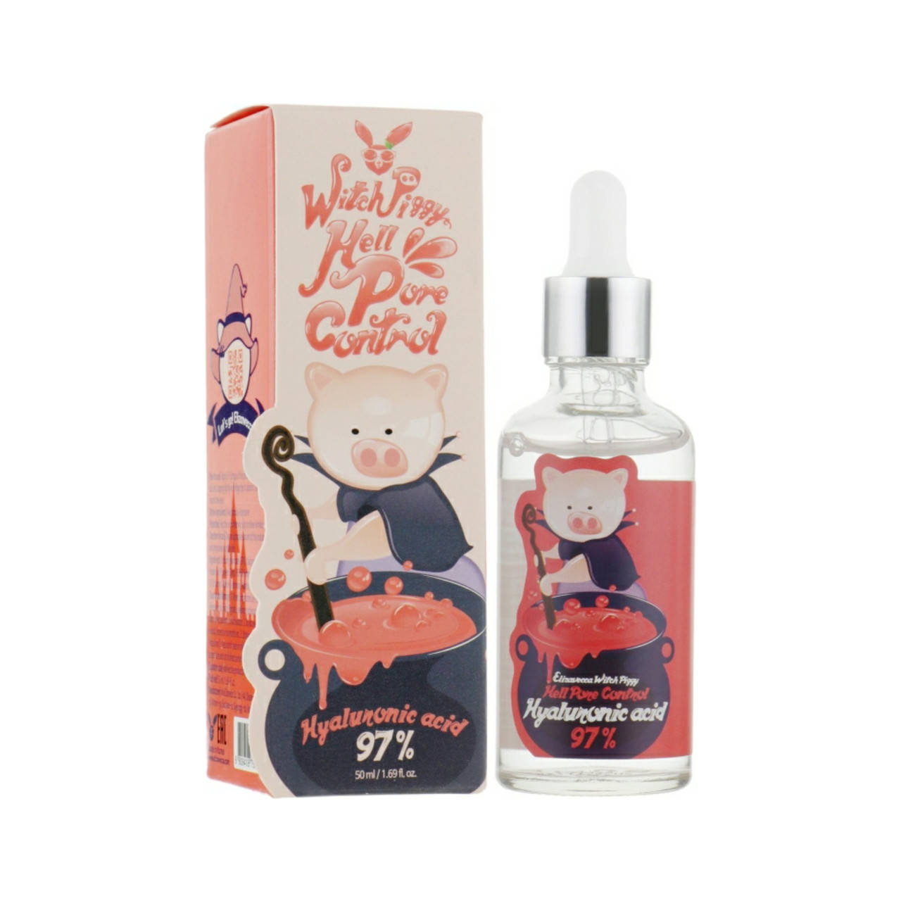 

Гиалуроновая сыворотка для лица Elizavecca, 50ml. 97% Гиалуроновой кислоты.