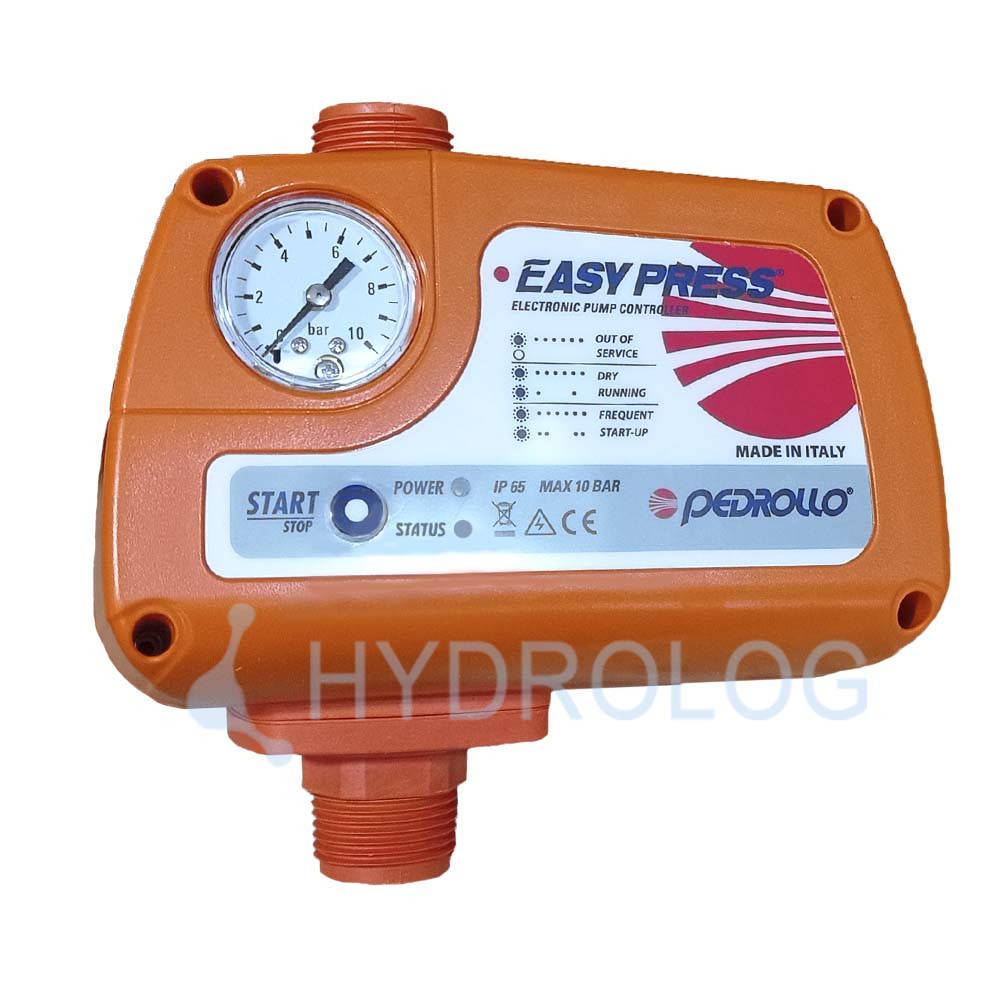 

Электронный контроллер Pedrollo Easy Press 2 старт 1,5 бар