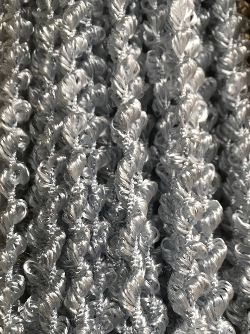 

Штора Нити «Серебро», Серый