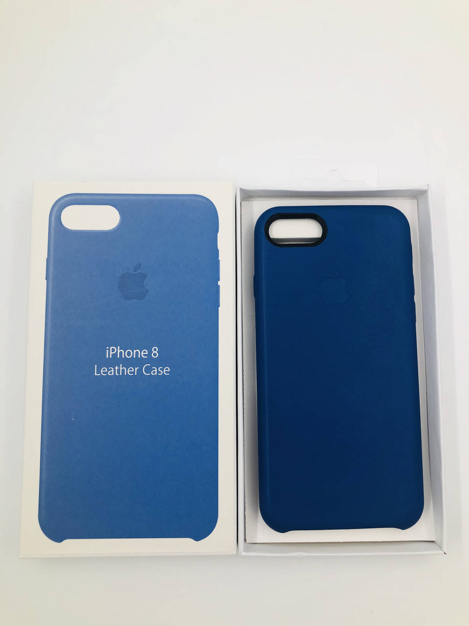 

Кожаный чехол Apple Leather Case для iPhone 7/8 Electric Blue, Синий