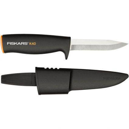 

Нож общего назначения Fiskars с чехлом 125860 (1001622), Оранжевый