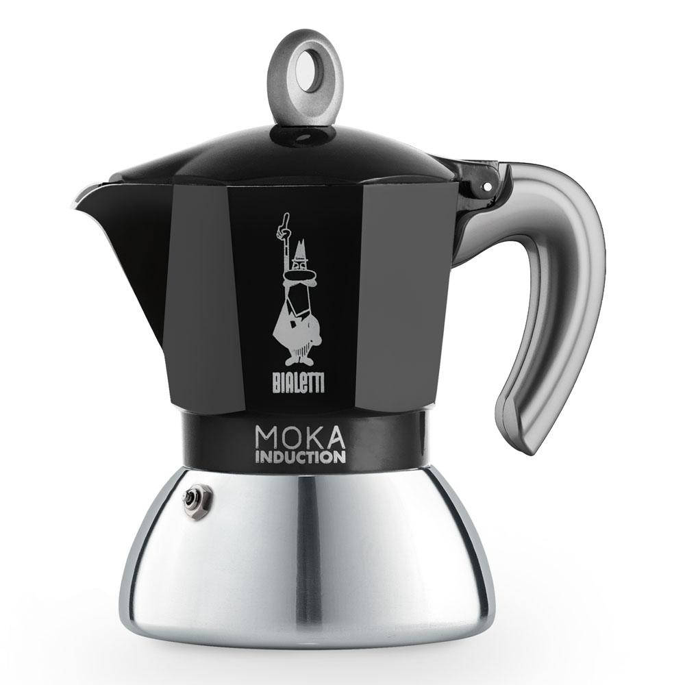 

Гейзерная кофеварка Bialetti Moka Induction NEW Black (4 чашки - 150 мл)