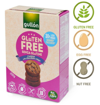 

Печенье Gullon с какао без глютена 400 г