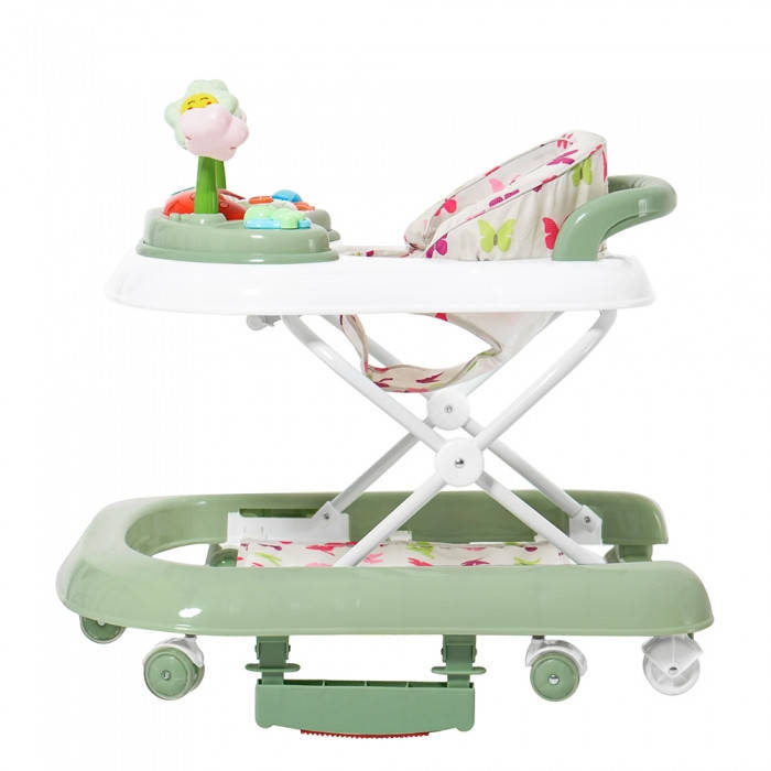

Детские ходунки 3 в 1 с системой первые шаги Регулировка высоты CARRELLO Fiore, Зелёный