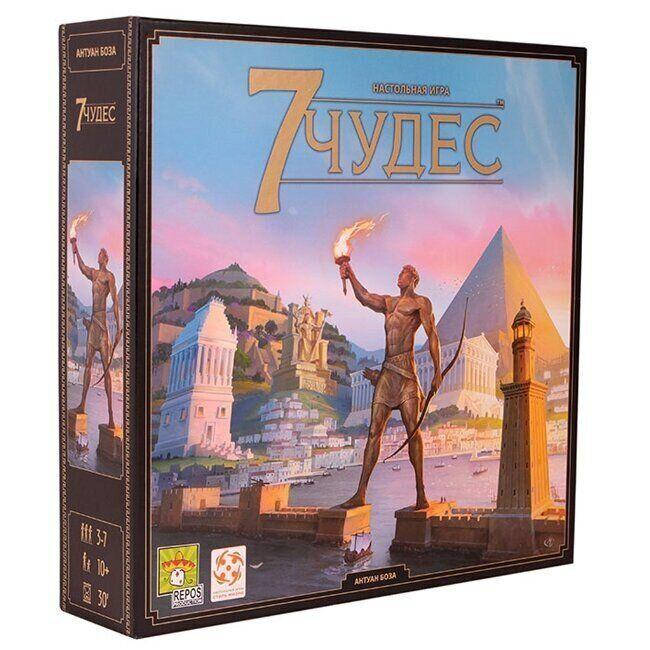 

Настольная игра 7 Чудес (второе издание) укр.версия 7 Wonders 5525