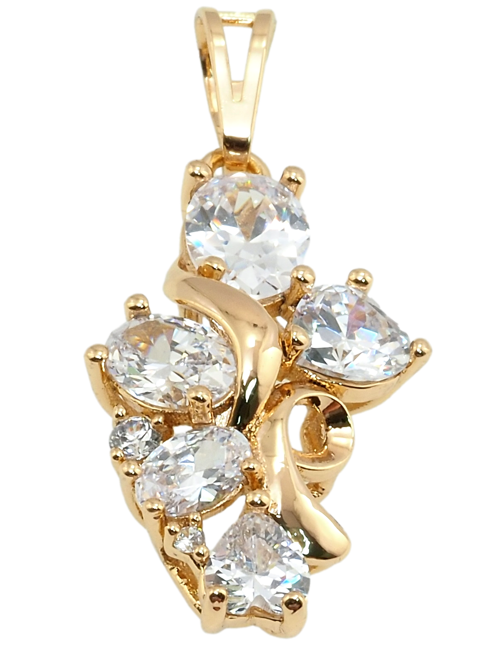 

Кулон Xuping Позолота 18K "Гроздь фианитов" для цепочки до 7мм