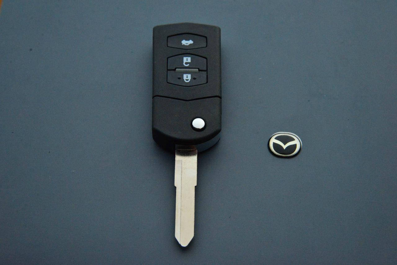 

Корпус выкидного ключа Mazda (Мазда) 3 кнопки