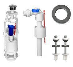 

Арматура к бачку SoloPlast АБк-02 ( одна кнопка, боковое подключение), Белый