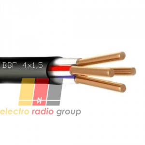 

Кабель силовий ВВГ 4х1,5
