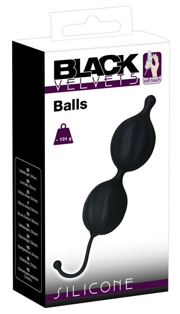 

Вагінальні кульки Black Velvet Balls