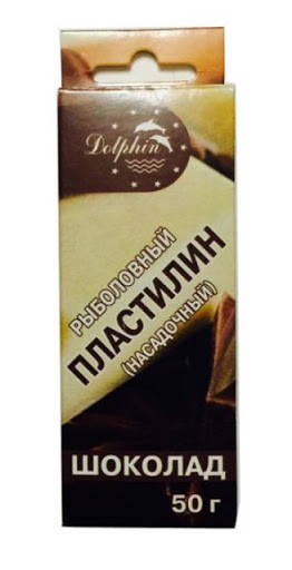 

Пластилин насадочный Dolphin 50г Шоколад