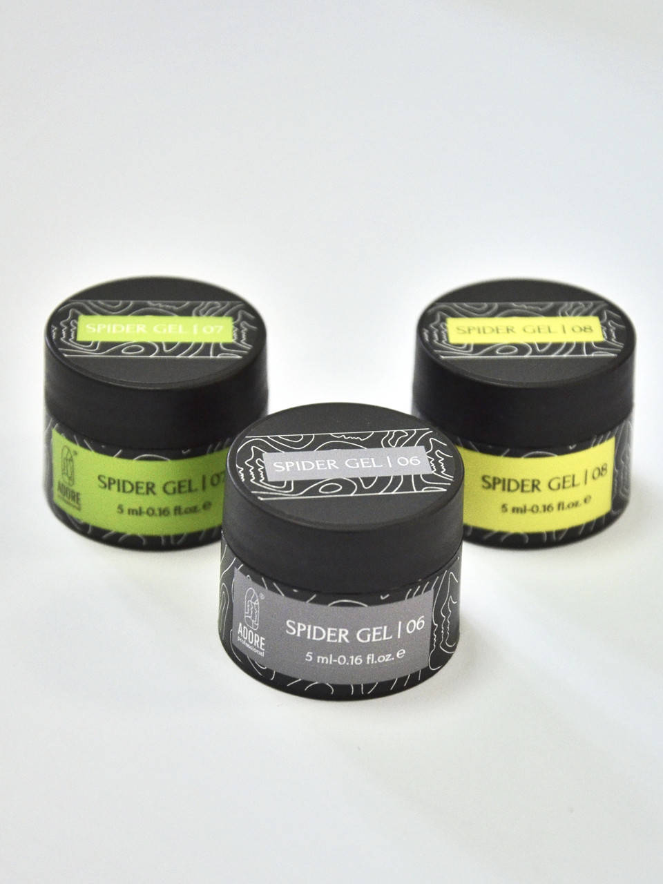 

Паутинка (эластик-гель) для дизайна ногтей SPIDER GEL ADORE, 5г