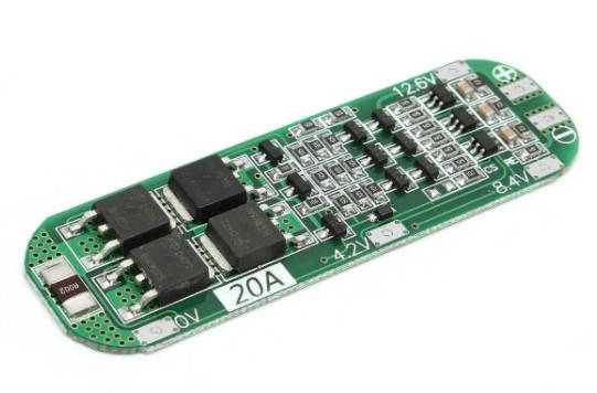 

BMS 3S контроллер заряда-разряда 3-х Li-Ion 18650 HX-3S-FL20-A 11.1V-12.6V 20A