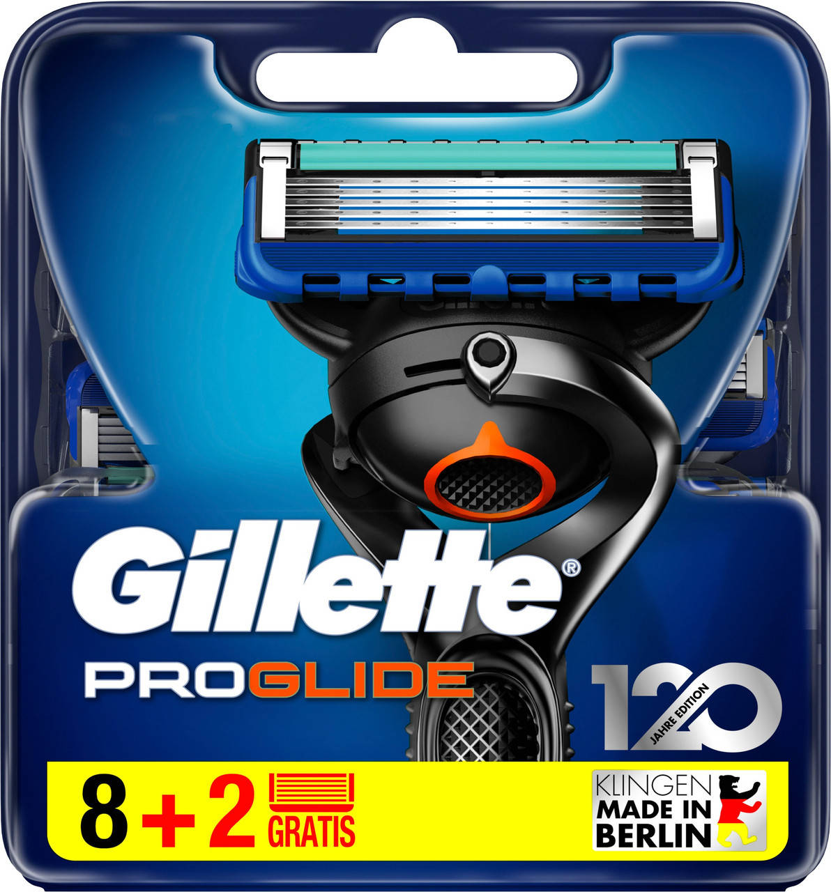 

Gillette Fusion Proglide 10 шт. в упаковке сменные кассеты для бритья