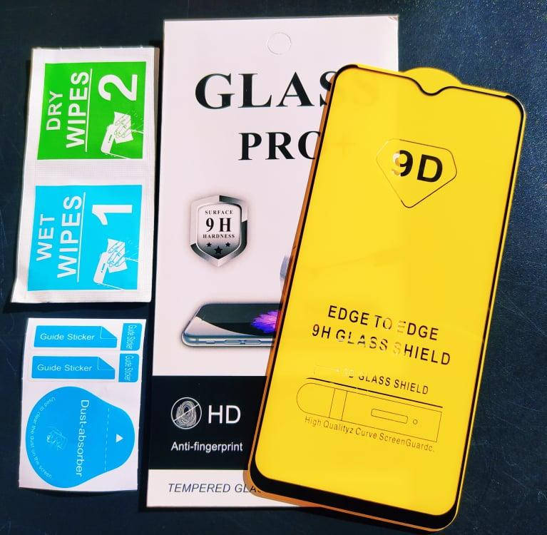 

Захисне скло Realme 6i (Full Glue 9D) защитное стекло, Черный