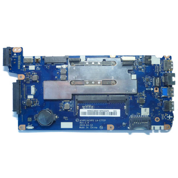 

Материнская плата Lenovo IdeaPad 100-15IBY AIVP1/AIVP2 LA-C771P Rev:1.0 (N2840 SR1YJ, DDR3L, UMA)