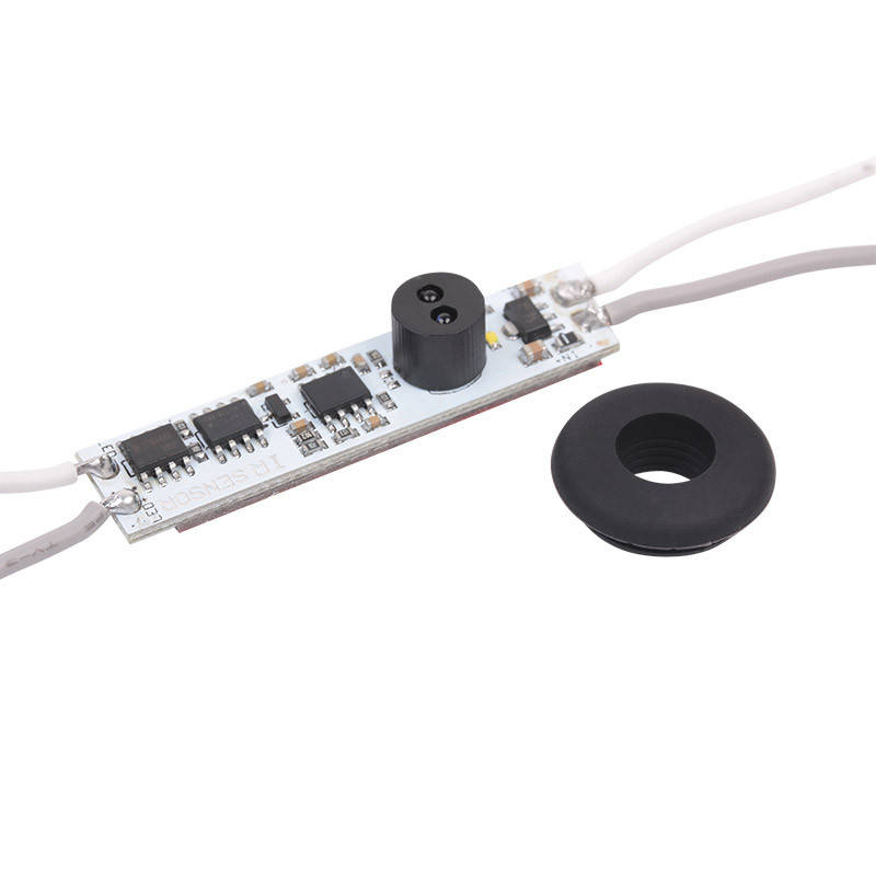 

IR сенсорный выключатель в профиль на движ. руки с диммир. 12V, max нагрузка 96W