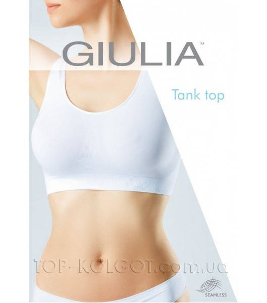 

Бесшовный топик на широких бретелях GIULIA Tank Top S/M, AMPARO BLUE (синий электрик)