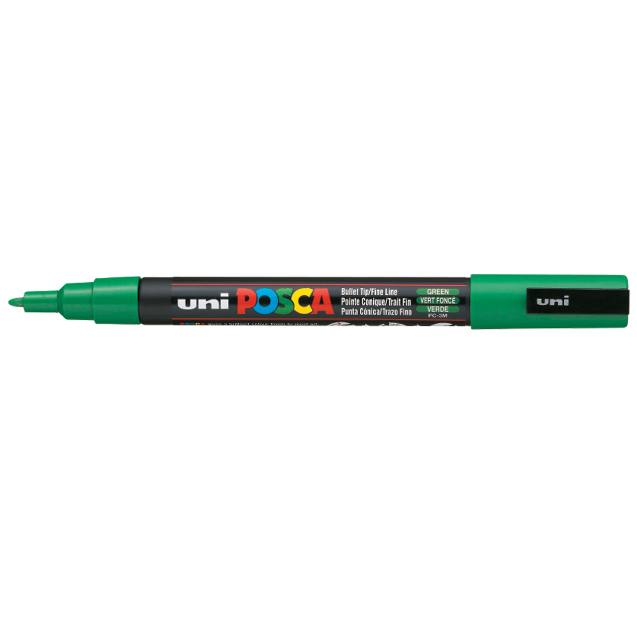 

Маркер uni POSCA 0913мм зеленый, Зелёный