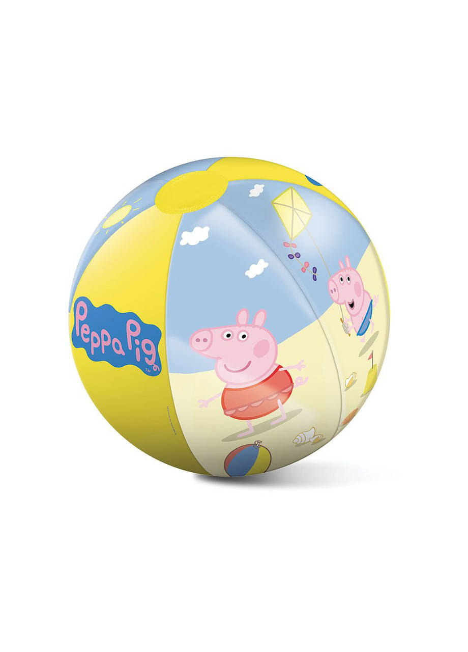 

Пляжный надувной мяч Peppa Pig MONDO - разноцветный LI-112417