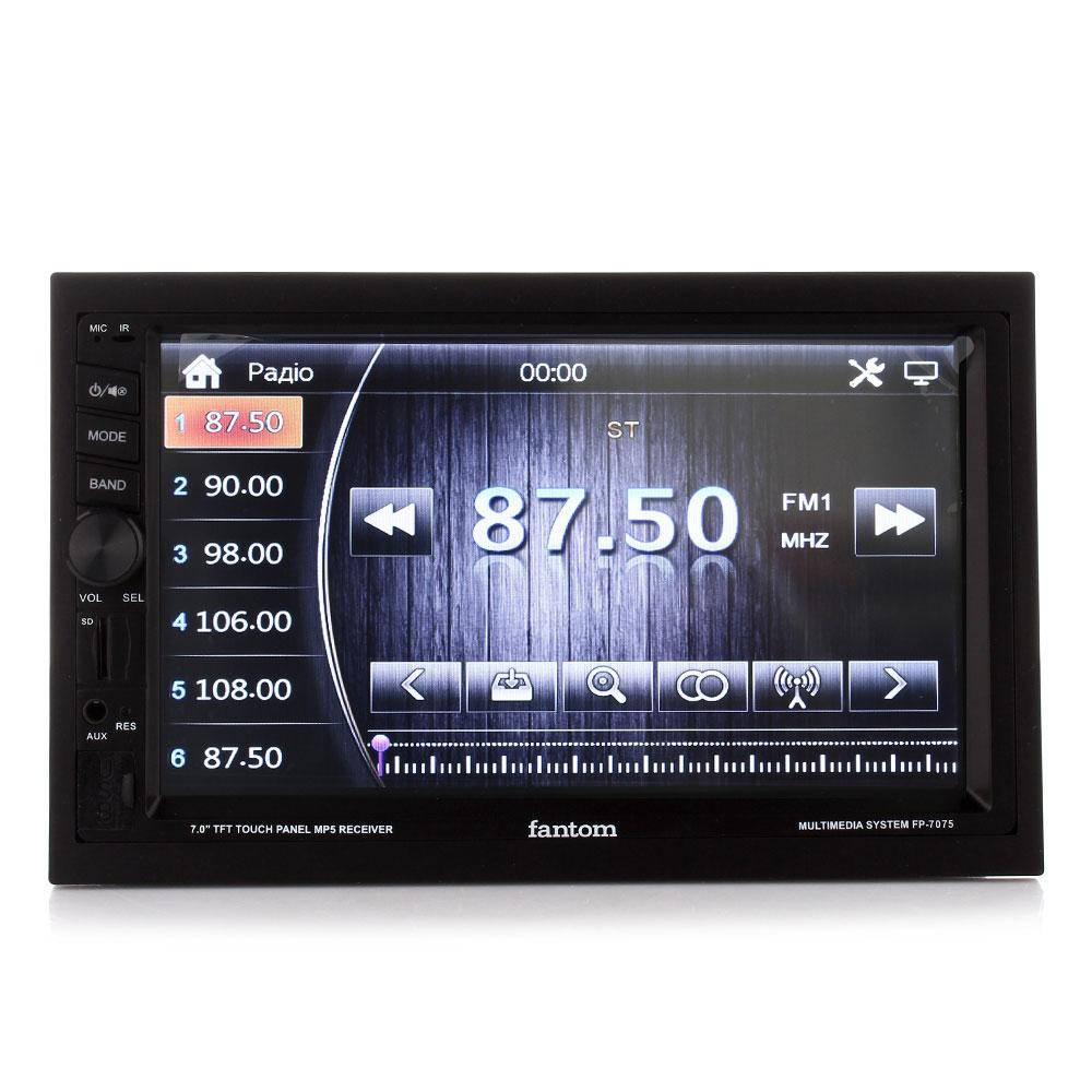 

Автомагнитола Fantom FP-7075 Black/Multicolor
